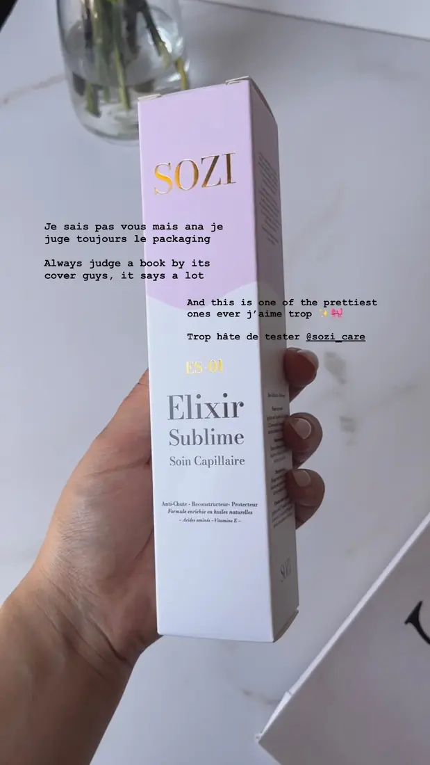Produit reçu